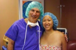 Dorothy with Dr. Gordon